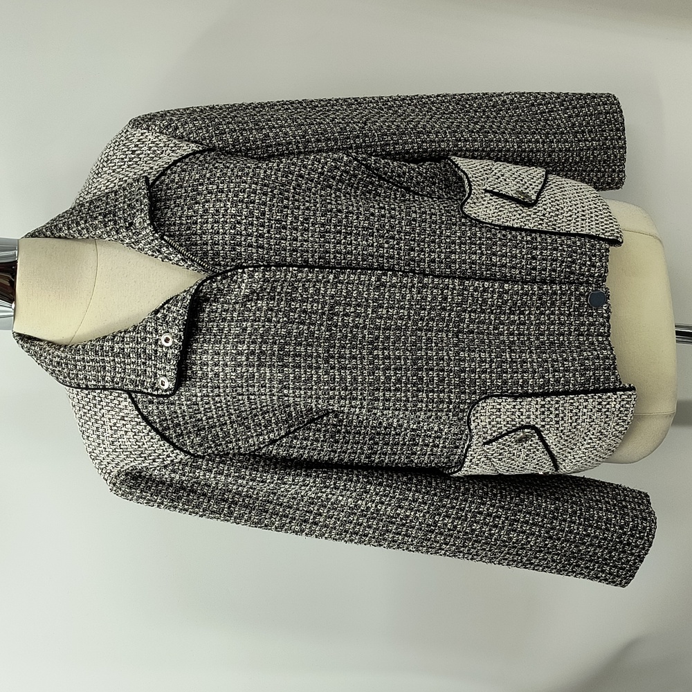 Chico's Black Label tweed jacket blazer-sz 16   (Chico's 3)